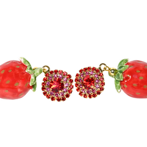 Orecchini Fragola